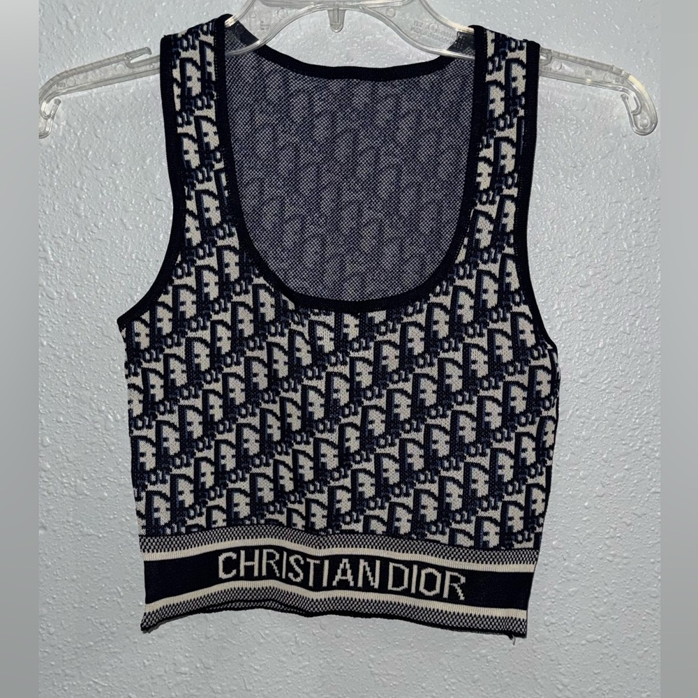 Black-White,Tank Top